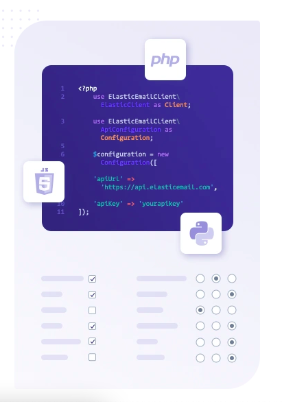 API RESTful y relés SMTP