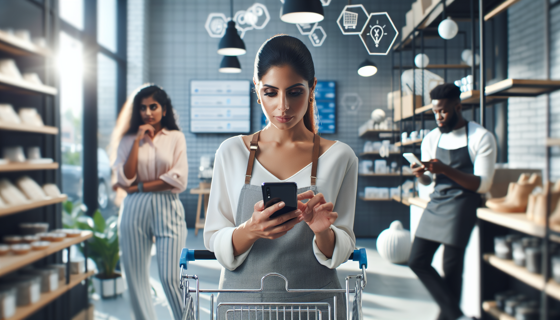 Negocio pequeño utilizando WhatsApp para automatizar la recuperación de carritos de compra