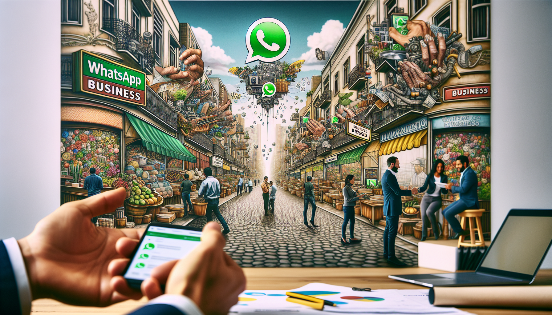 PyME exitosa utilizando WhatsApp Business