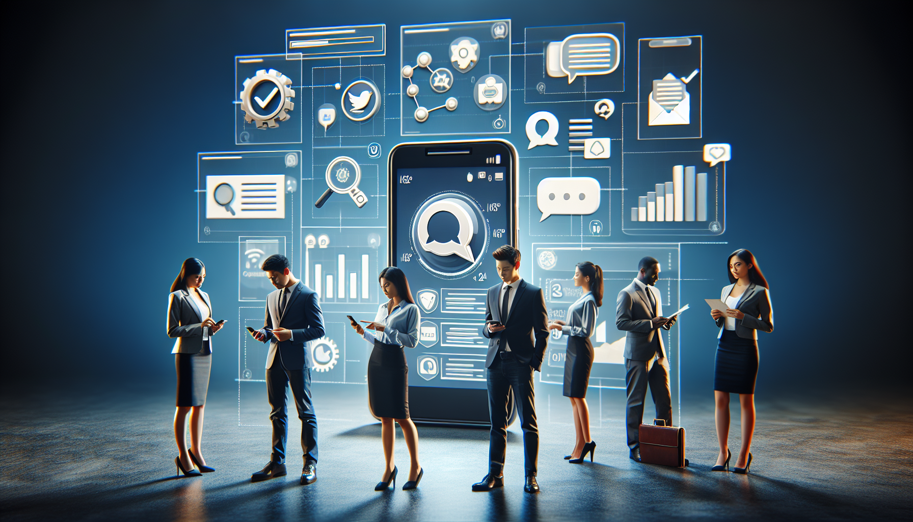 Comunicación empresarial profesional a través de WhatsApp, optimización de mensajes